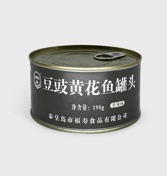Canned yellow croaker with fermented black beans